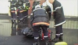 Fourmies -  Les pompiers interviennent dans une usine