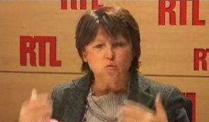 Martine Aubry invitée de RTL (08/04/09)