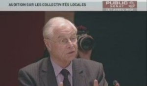 Audition,Edouard Balladur sur la fiscalité locale