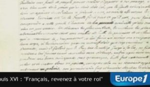 Le testament politique de Louis XVI retrouvé