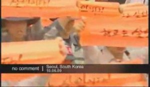 Manifestations d'ampleur en Corée du Sud