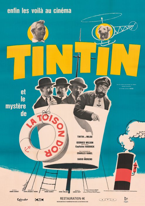 Tintin et le mystère de la toison d&apos;or : Affiche