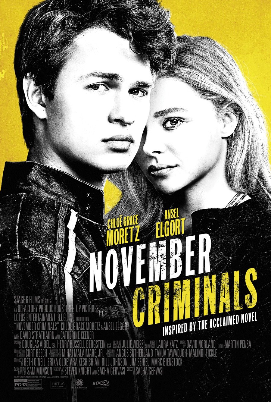 November Criminals : Affiche
