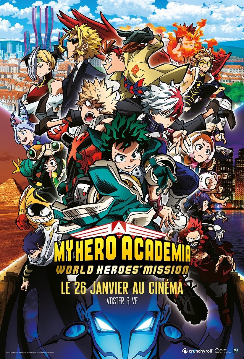 My Hero Academia - World Heroes' Mission : Affiche