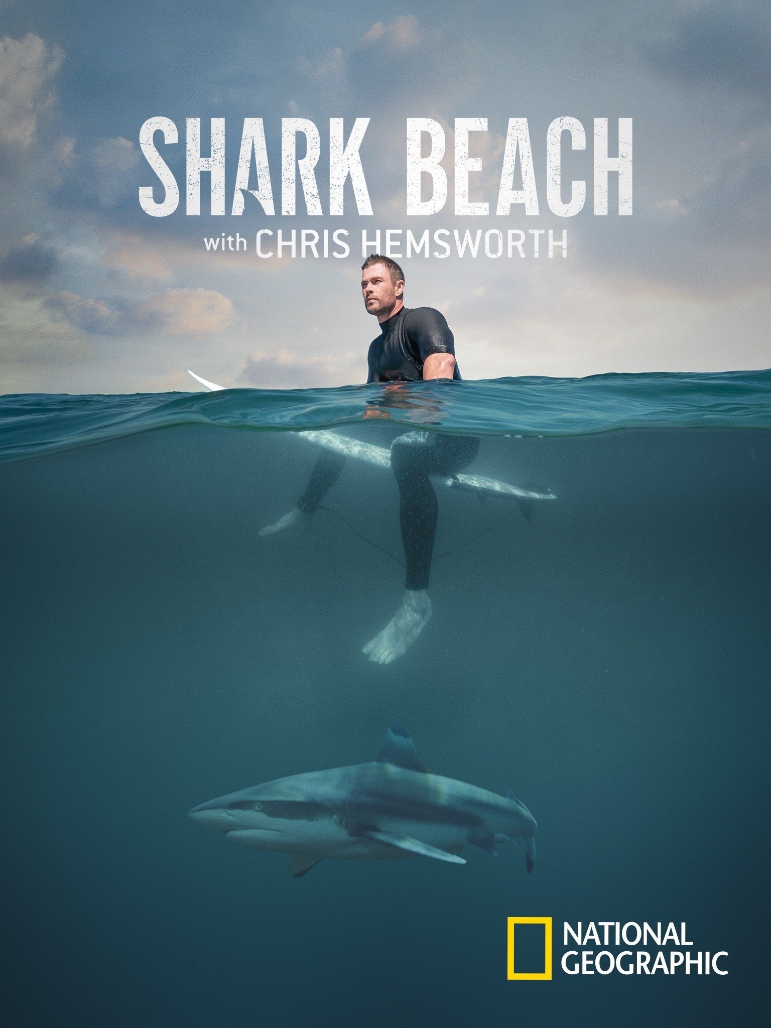 Chris Hemsworth à la rencontre des requins : Affiche