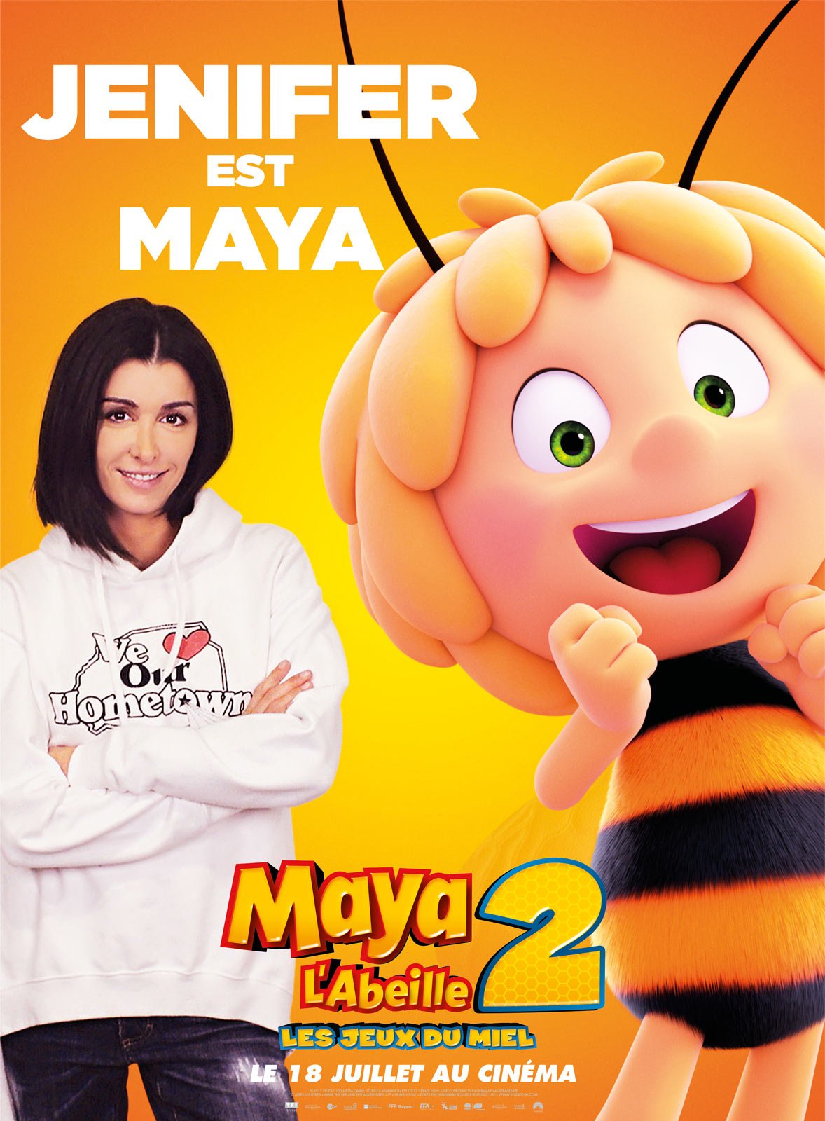 Maya l'abeille 2 - Les jeux du miel : Affiche