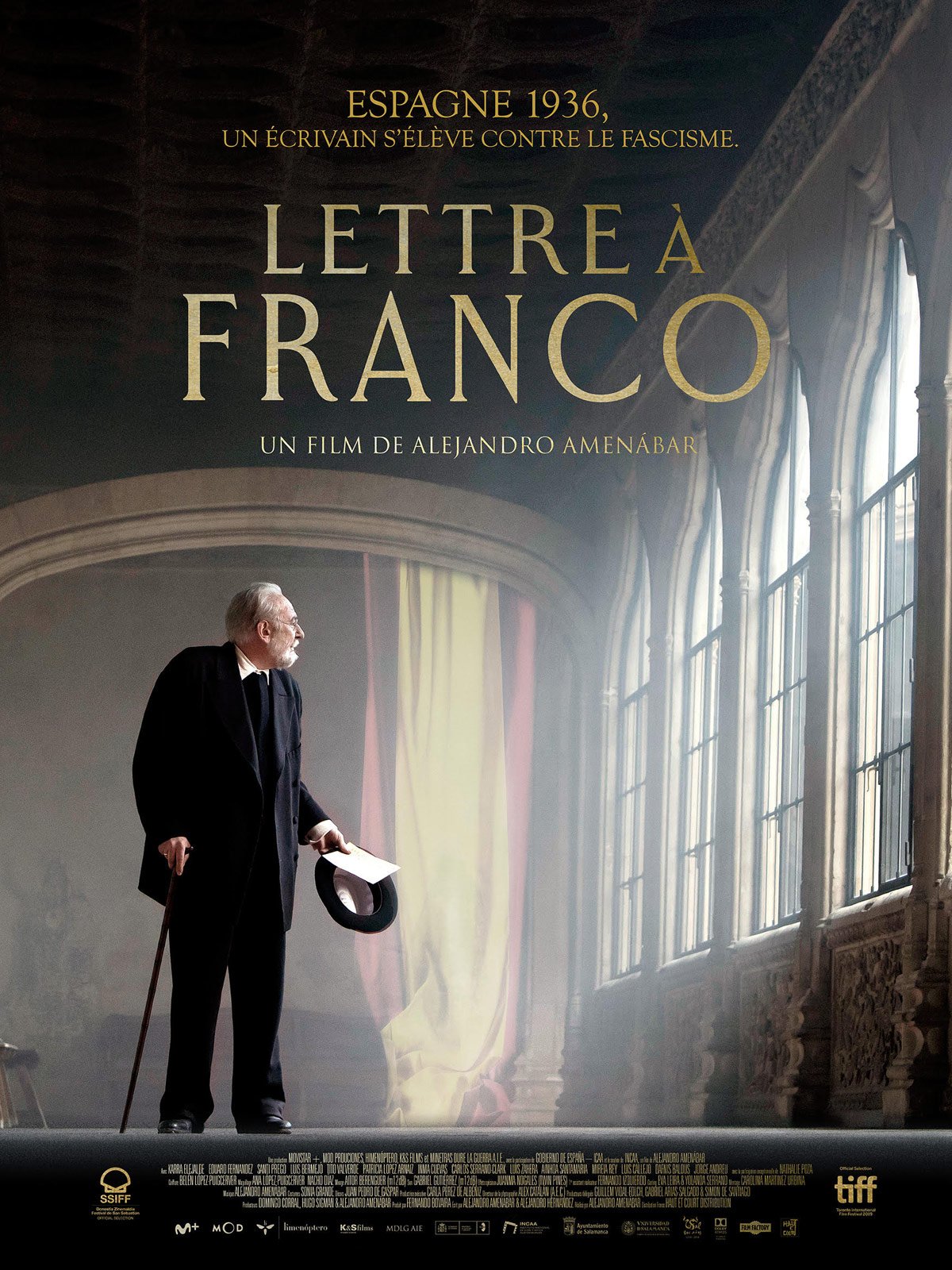 Lettre à Franco : Affiche