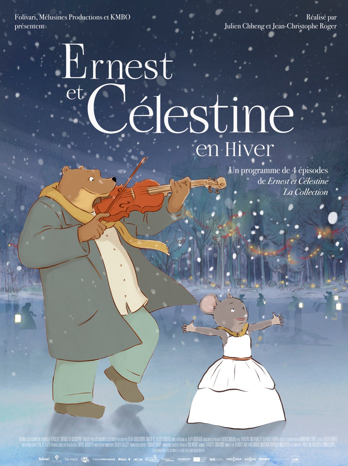 Ernest et Célestine en hiver 2016 : Synopsis, Séances et Bande-annonce :  Cinéma et séries - Orange