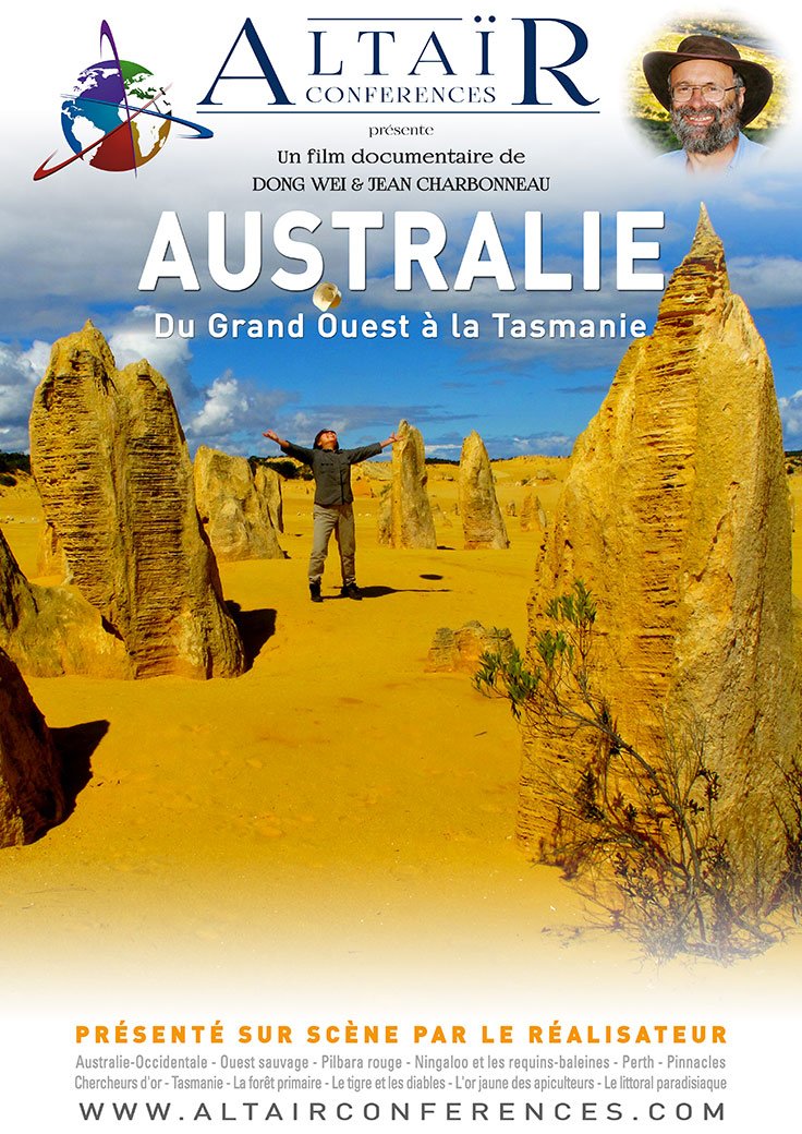 ALTAÏR Conférence - Australie, du grand Ouest à la Tasmanie : Affiche