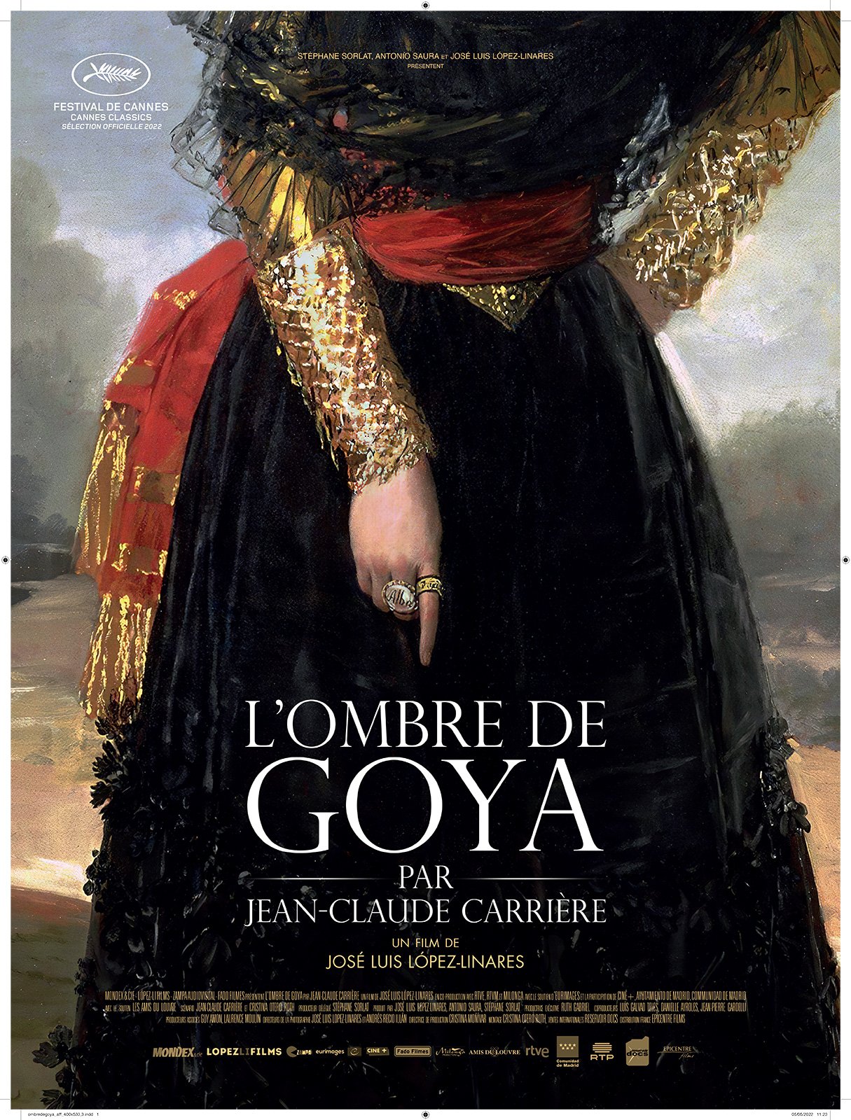 L'Ombre de Goya par Jean-Claude Carrière : Affiche