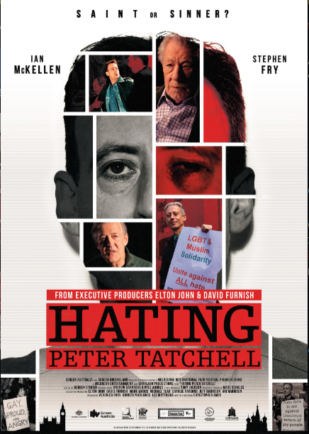 Peter Tatchell, militant controversé : Affiche