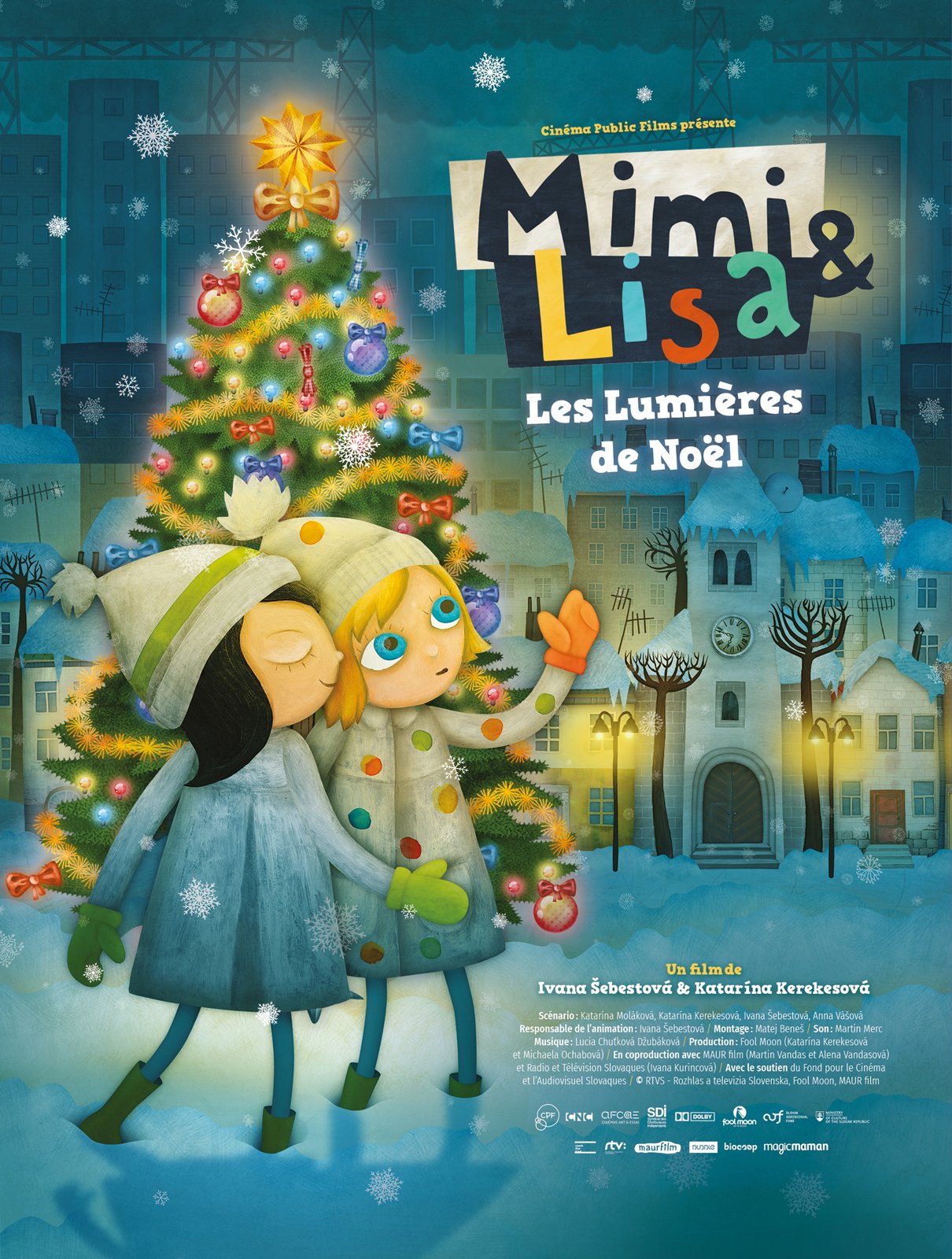 Mimi & Lisa, les lumières de Noël : Affiche