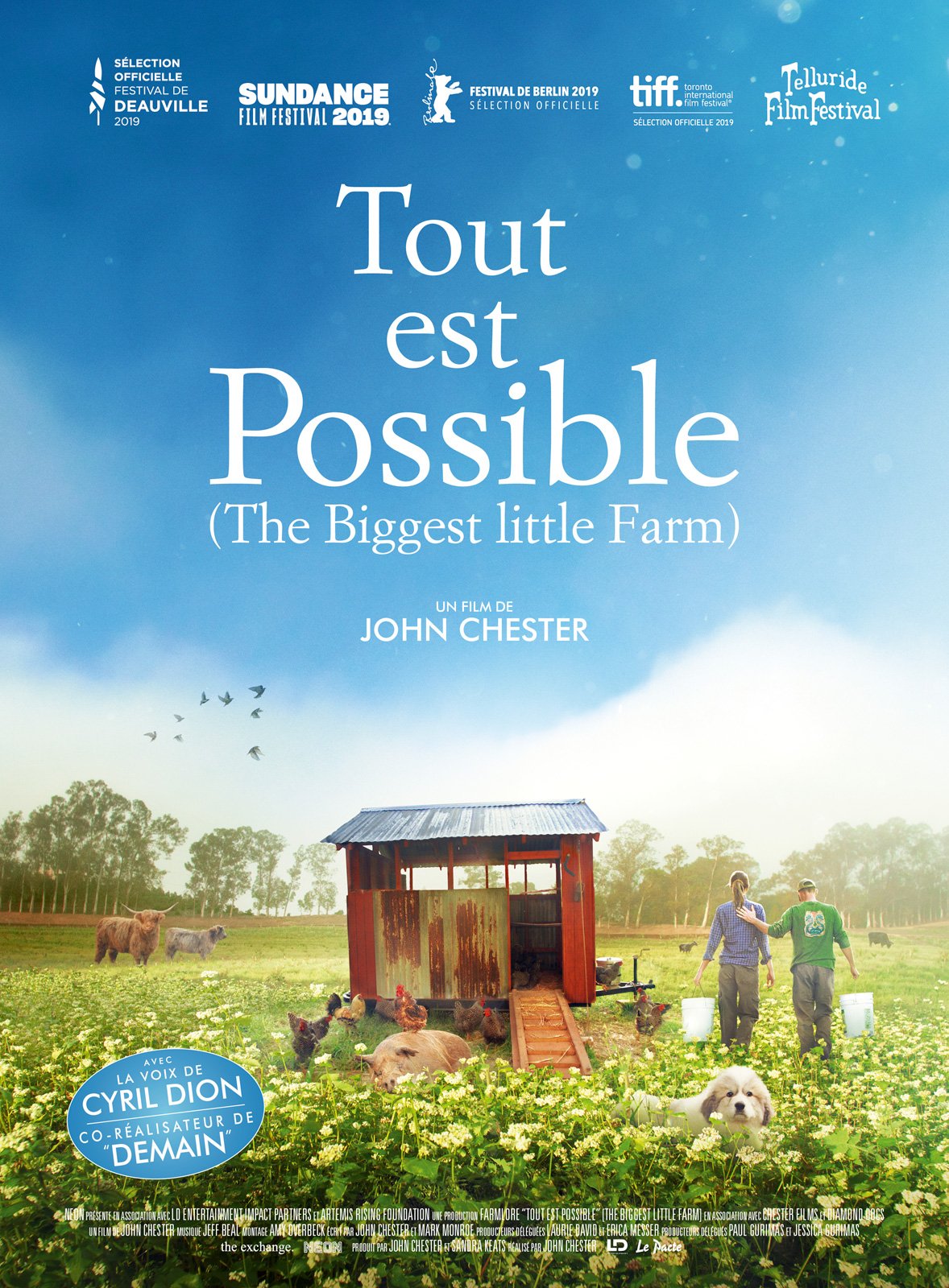 Tout est possible (The biggest little farm) : Affiche