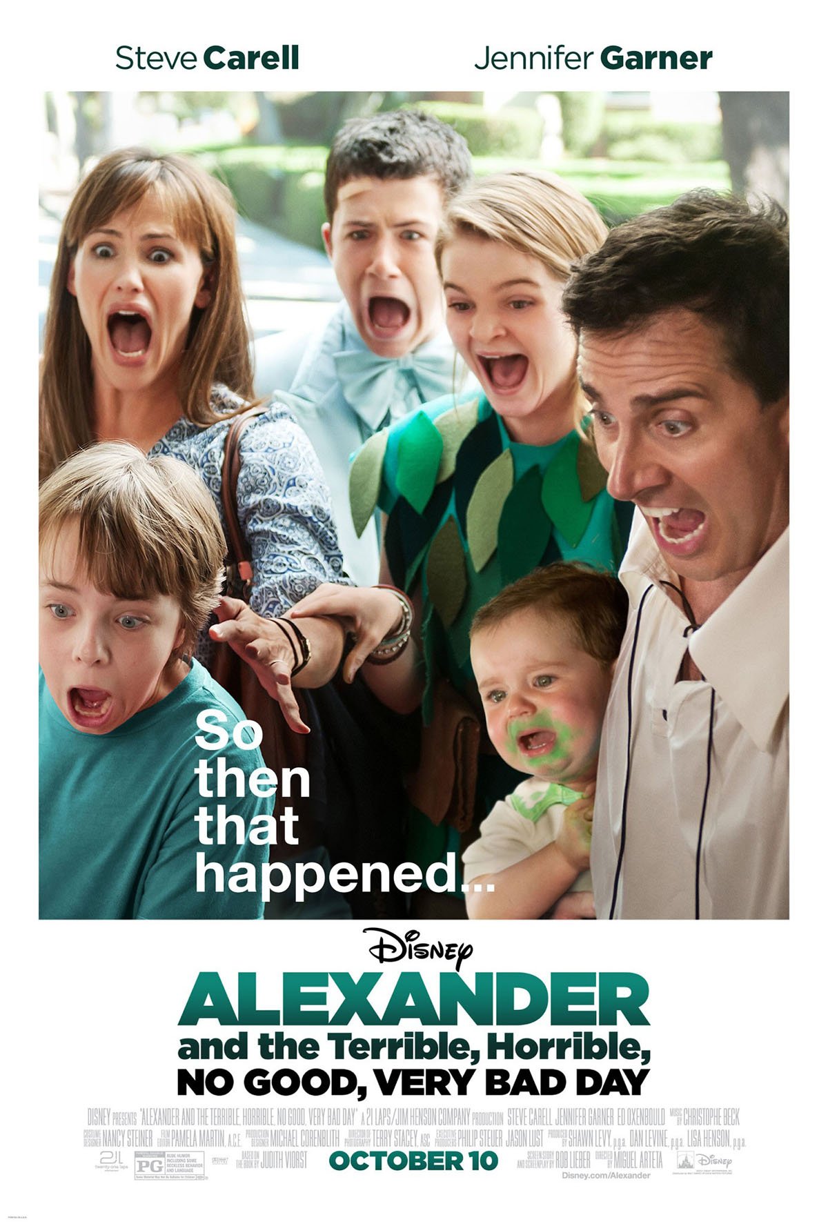 Alexander et sa journée épouvantablement terrible et affreuse : Affiche