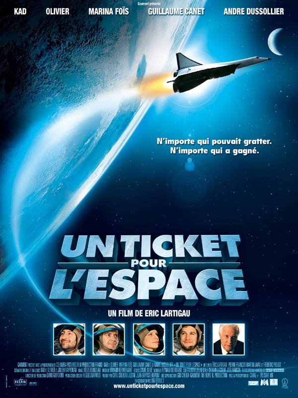 Un ticket pour l'espace : Affiche