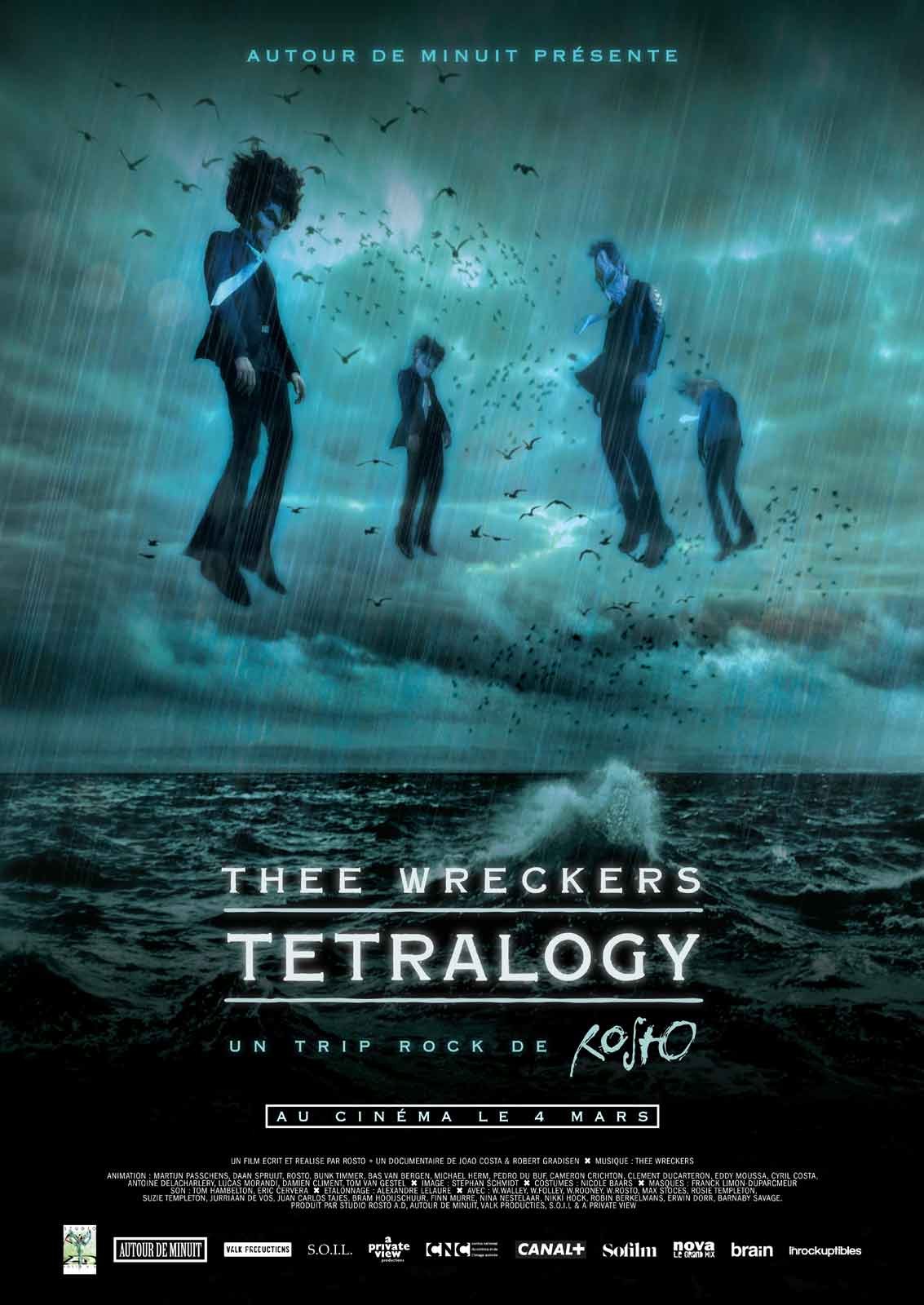 Thee Wreckers Tetralogy - Un trip rock de Rosto : Affiche