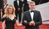 Julia Roberts et George Clooney lors de la montée des marches de 