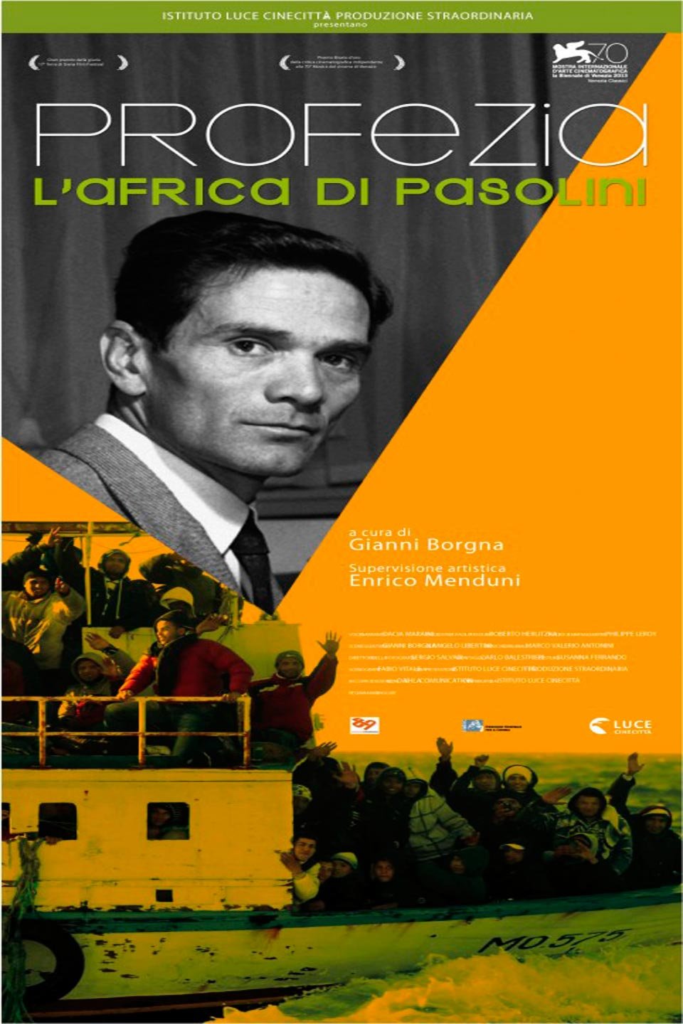 La Prophétie de Pasolini : Affiche