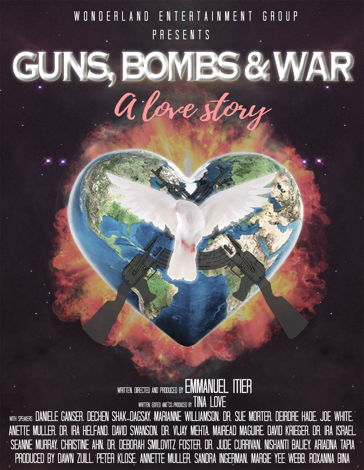 Guns, Bombs & War: A Love Story : Affiche