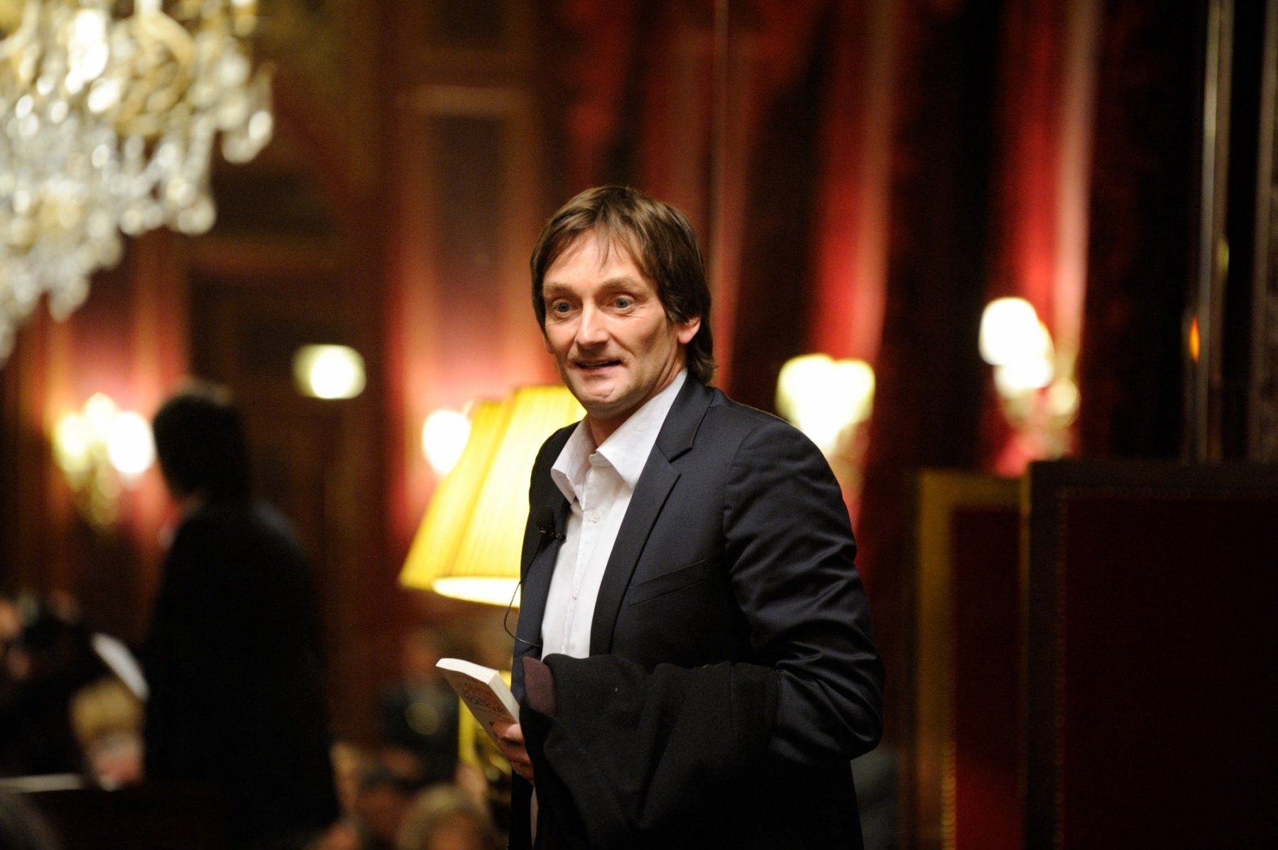 Pierre Palmade au 150e anniversaire de l'Intercontinental Paris Grand Hotel, en 2012.