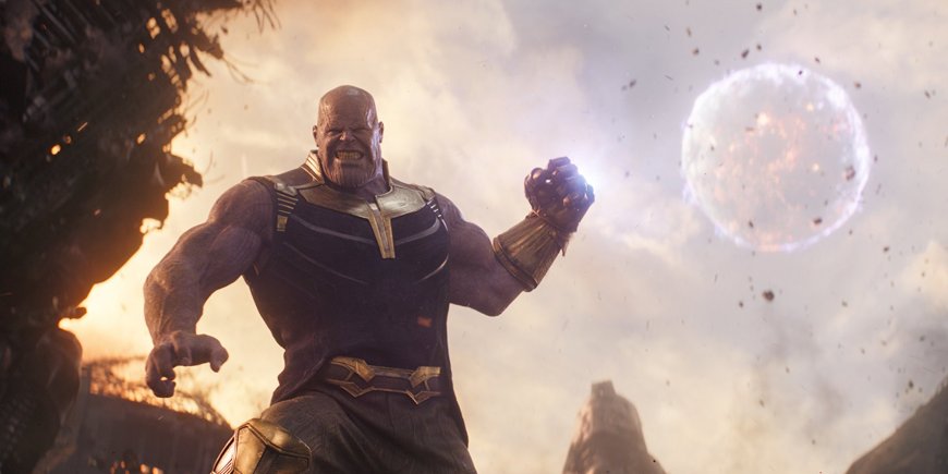 Josh Brolin sous les traits du super-vilain Thanos, dans 