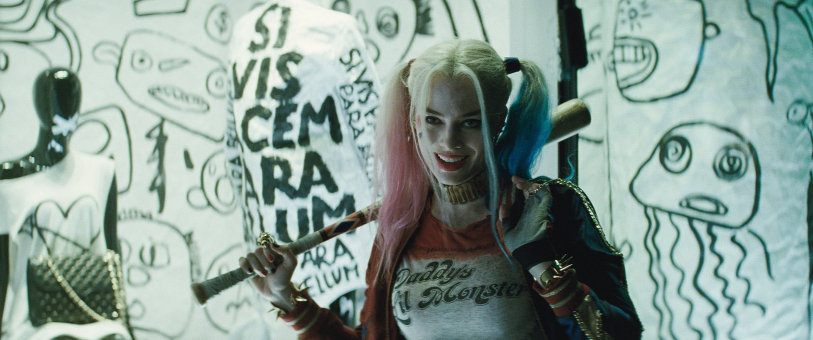 Margot Robbie dans la peau d'Harley Quinn dans 