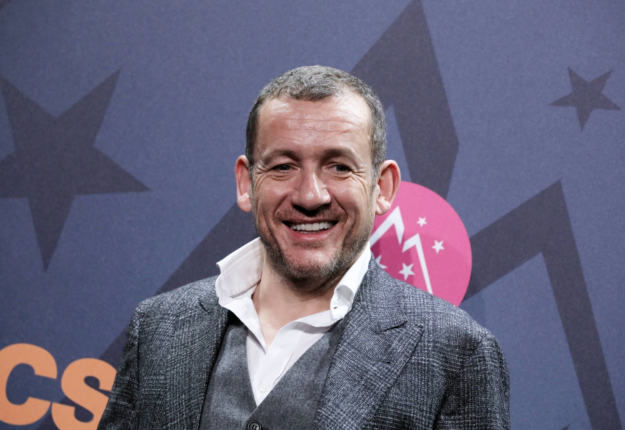 Dany Boon à la soirée d'ouverture du 21e Festival International du Film de Comédie de l'Alpe d'Huez, le 16 janvier 2018.