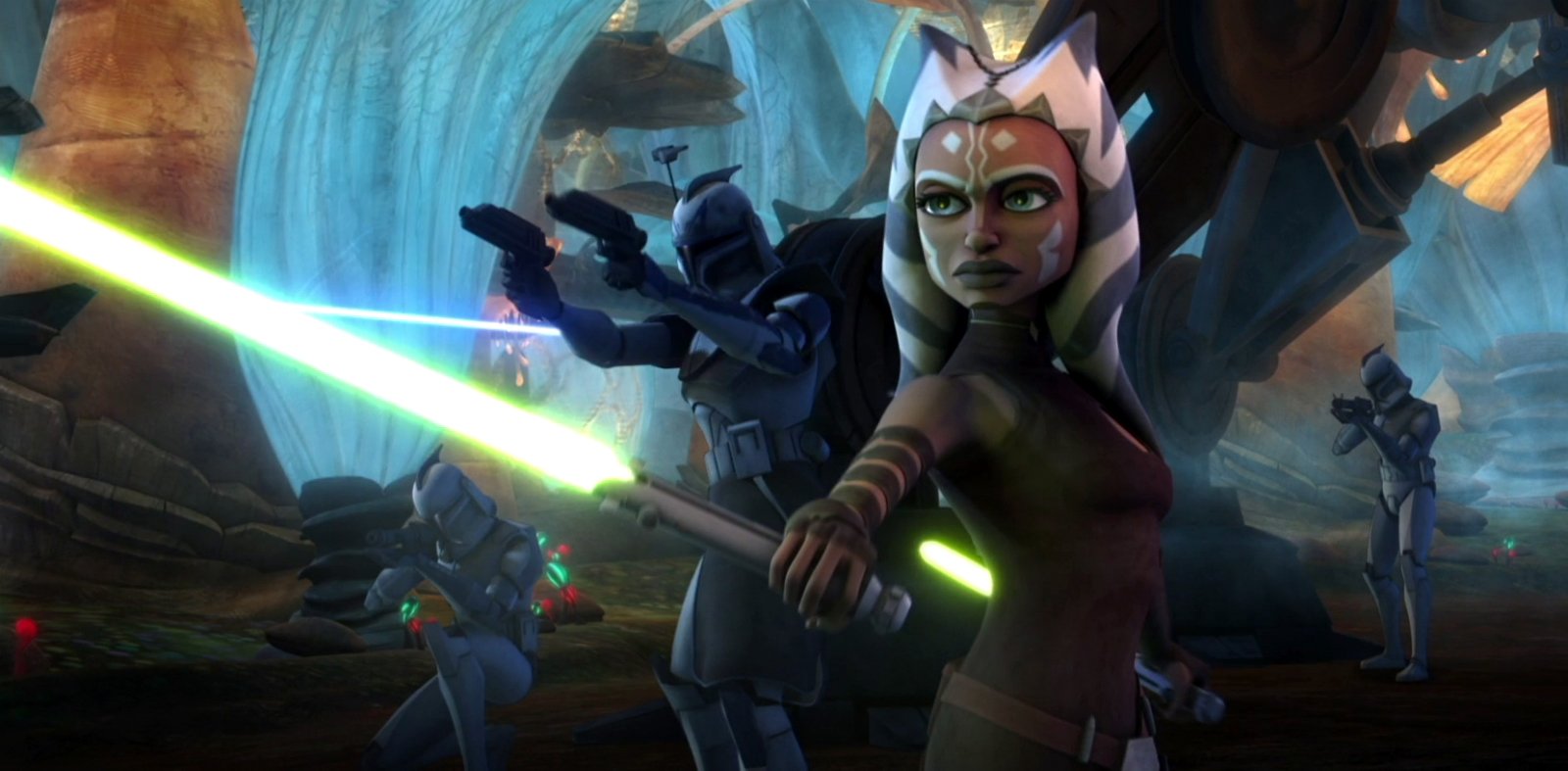 Ahsoka Tano, l'une des héroïnes de 