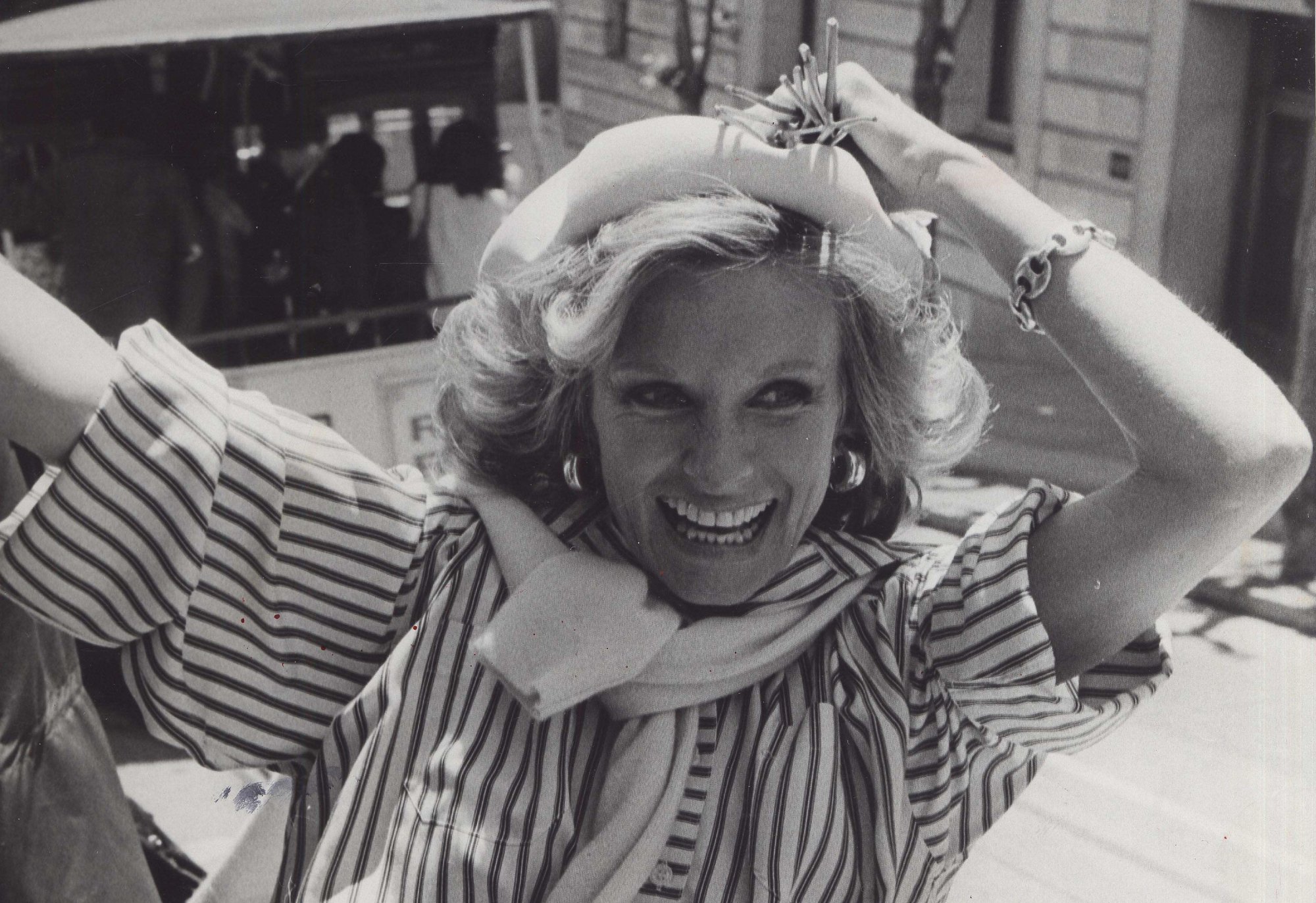 Cloris Leachman lors d'un shooting photo en 1976.