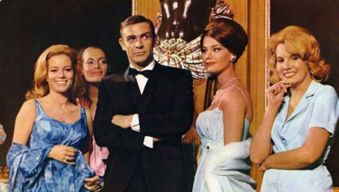 Sean Connery portait une perruque pour incarner James Bond !