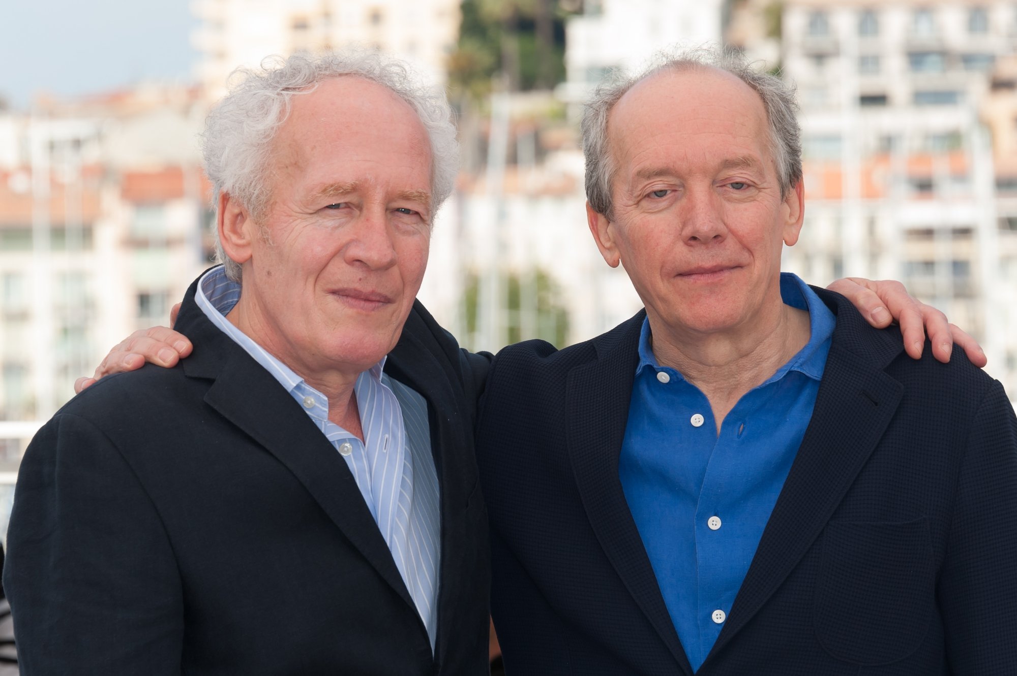 Jean-Pierre et Luc Dardenne lors du photocall pour 