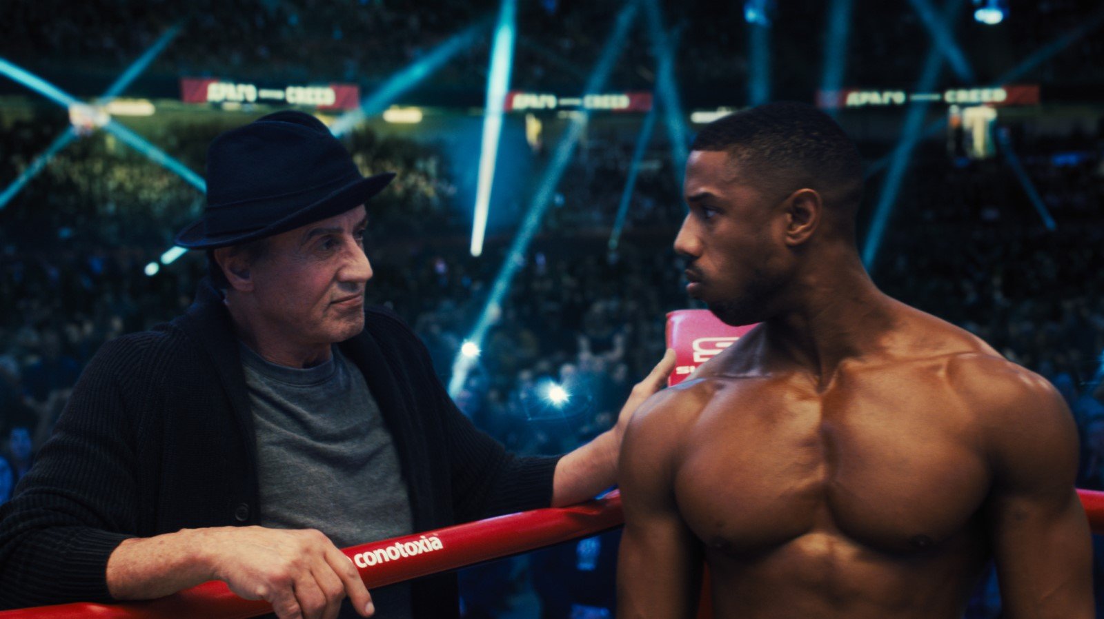 Michael B. Jordan et Sylvester Stallone dans 