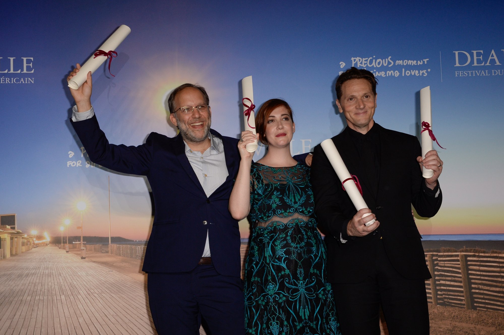 Ira Sachs, Anna Rose Holmer et Matt Ross, le trio gagnant du Festival de Deauville 2016.