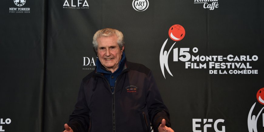 Claude Lelouch lors du 15e Monte-Carlo Film Festival de la Comédie au Fairmont Hotel à Monaco, le 26 février 2018.