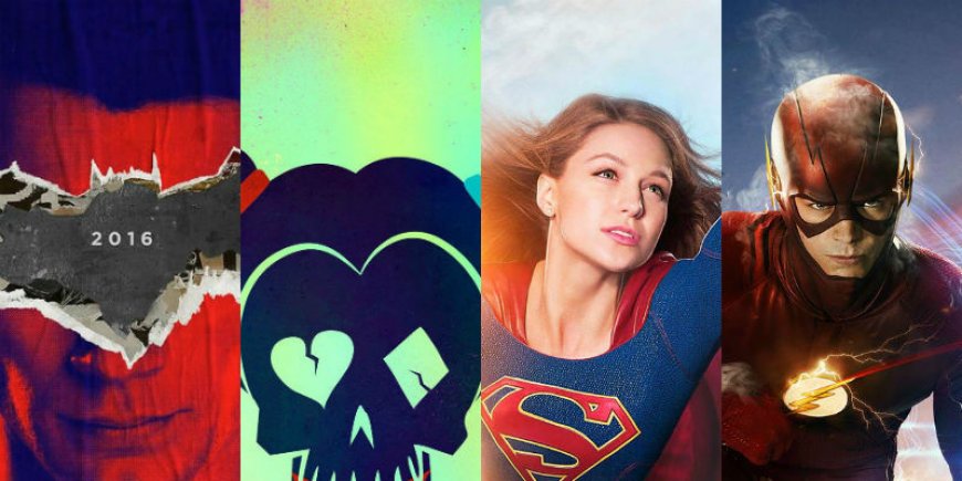 Batman V Superman, Suicide Squad, Supergirl et The Flash : deux films, deux séries