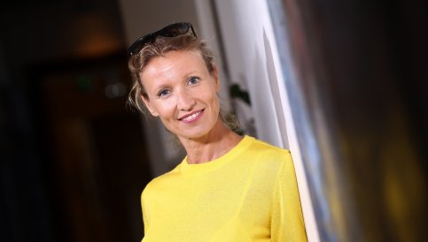 Alexandra Lamy, "honorée" d'être présidente du jury du Festival de l'Alpe d'Huez