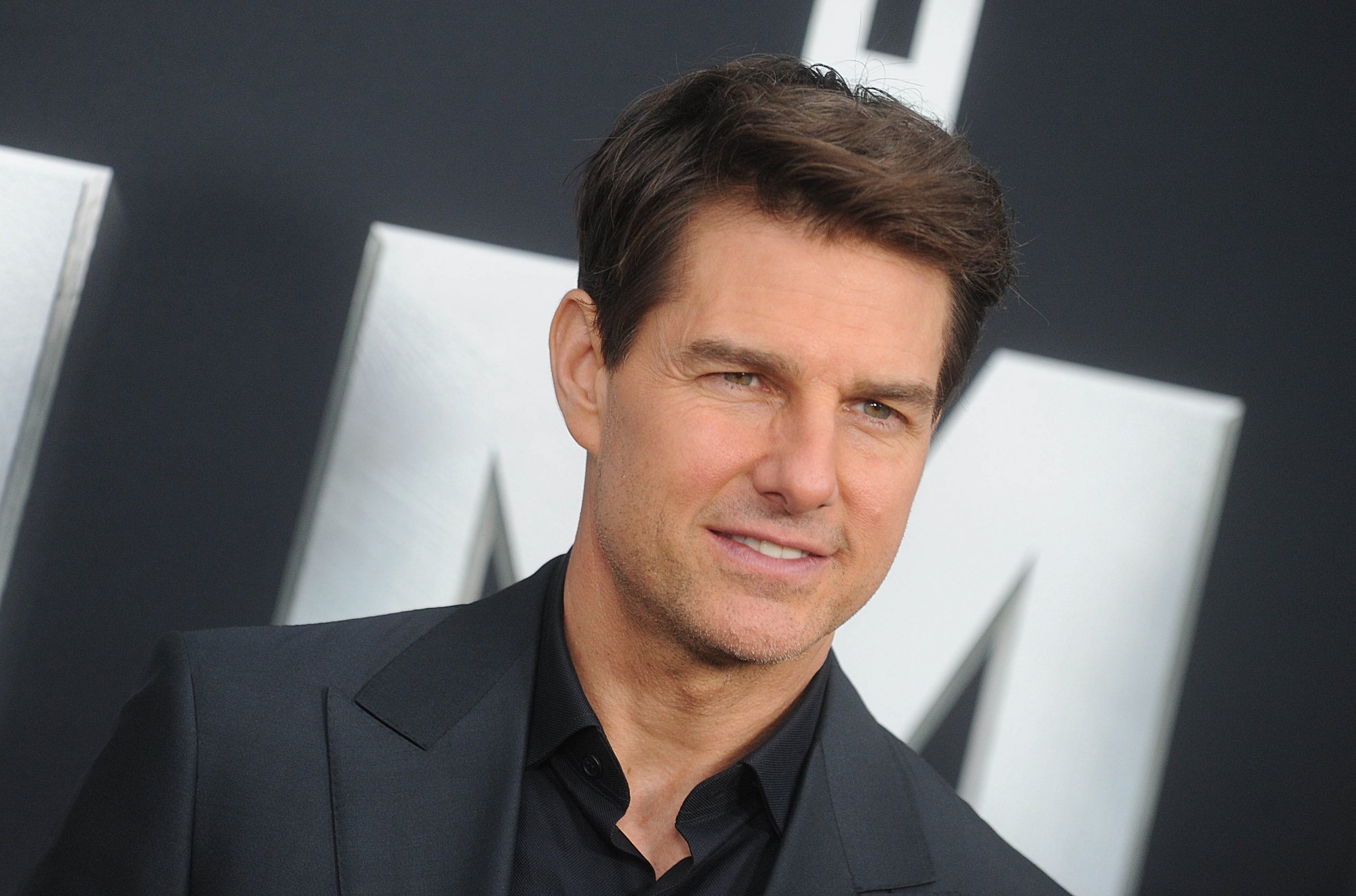 Tom Cruise lors de la première de ''La Momie