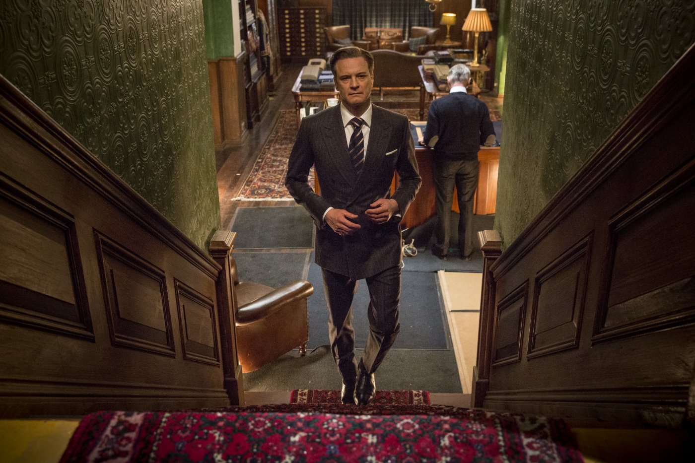 Colin Firth dans [ITALIC]Kingsman : Services Secrets[/ITALIC]
