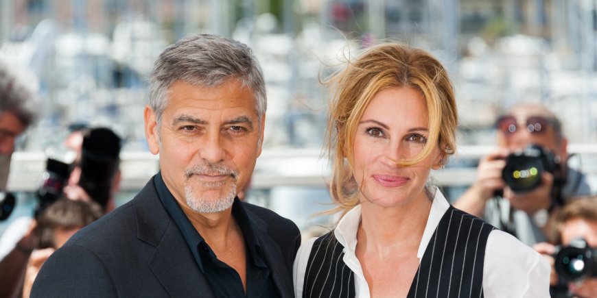 Julia Roberts et George Clooney lors de la 69e édition du festival de Cannes, pour présenter le film 