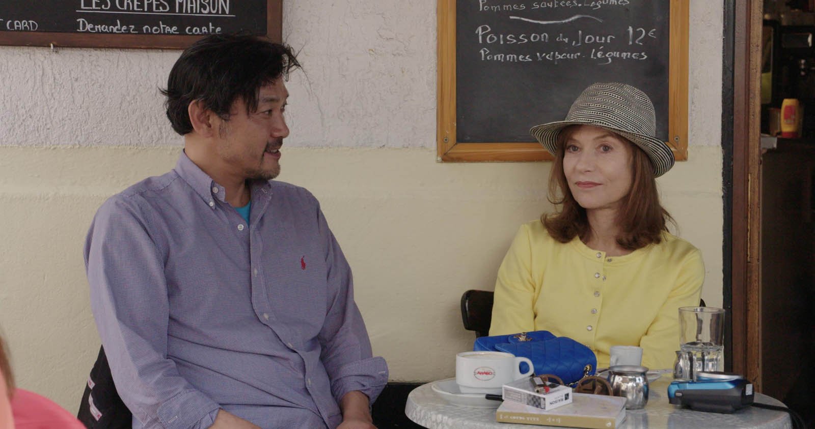 Isabelle Huppert et Jin-yeong Jeong dans 