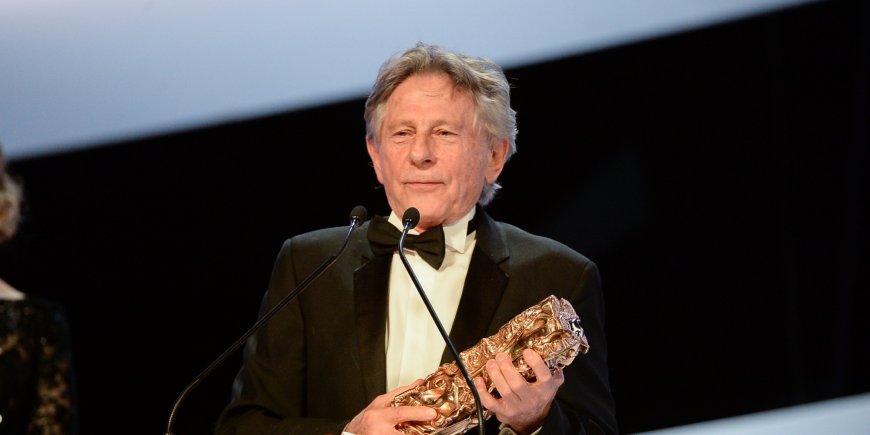 Roman Polanski recevant son César pour 