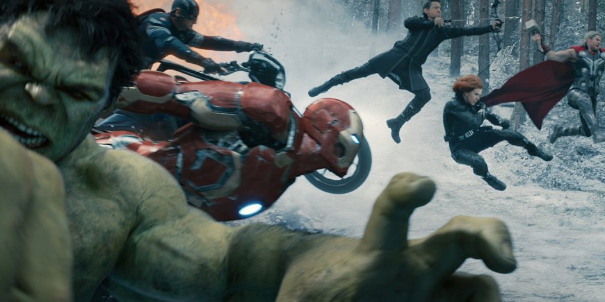 Les Avengers en pleine action.