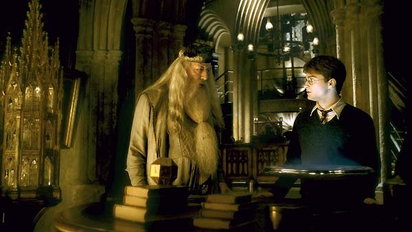 Dumbledore et le héros sorcier dans 