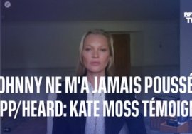 Kate Moss témoigne au procès Depp/Heard: 