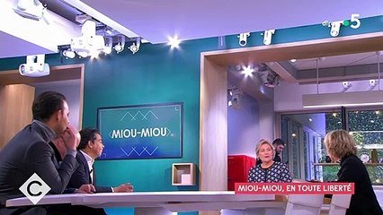 Miou-Miou était l'invitée de C à vous sur France 5