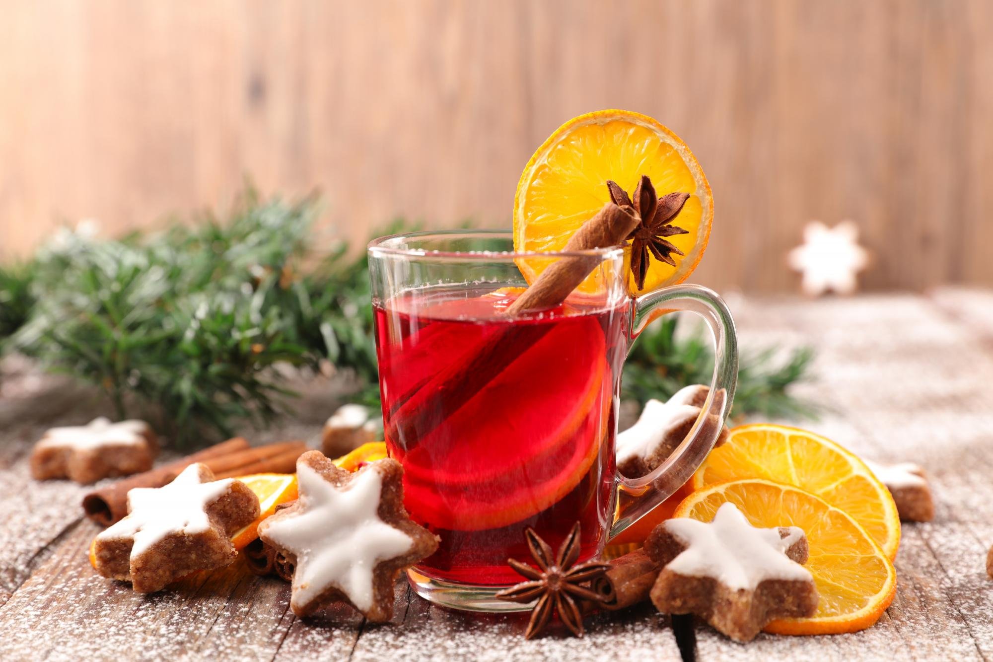 Thé de Noël aromatisé cannelle et orange en infusettes