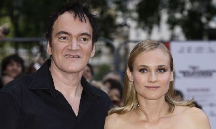 Quentin Tarantino et Diane Kruger à l'avant-première d'