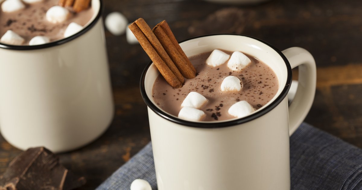 Recette - Chocolat chaud aux mini chamallows en vidéo 