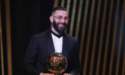 Karim Benzema sacré Ballon d'Or 2022 : son fils chic en smoking, son ex Cora divine les épaules dénudées