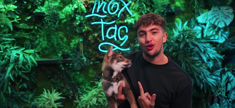 Audiences Youtube : Inoxtag et son chien font fondre les internautes